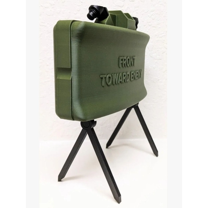 Cosplay Prop Kit - 3D-gedrucktes M18A1 Breitschwert Militärmodell-Bausatz; Sammlerstück für