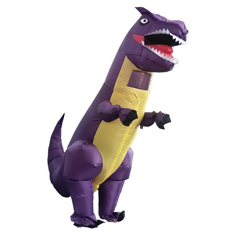 Cosplay Prop Business - Lila; Aufblasbarer Tyrannosaurus Rex Anzug, Vollständige