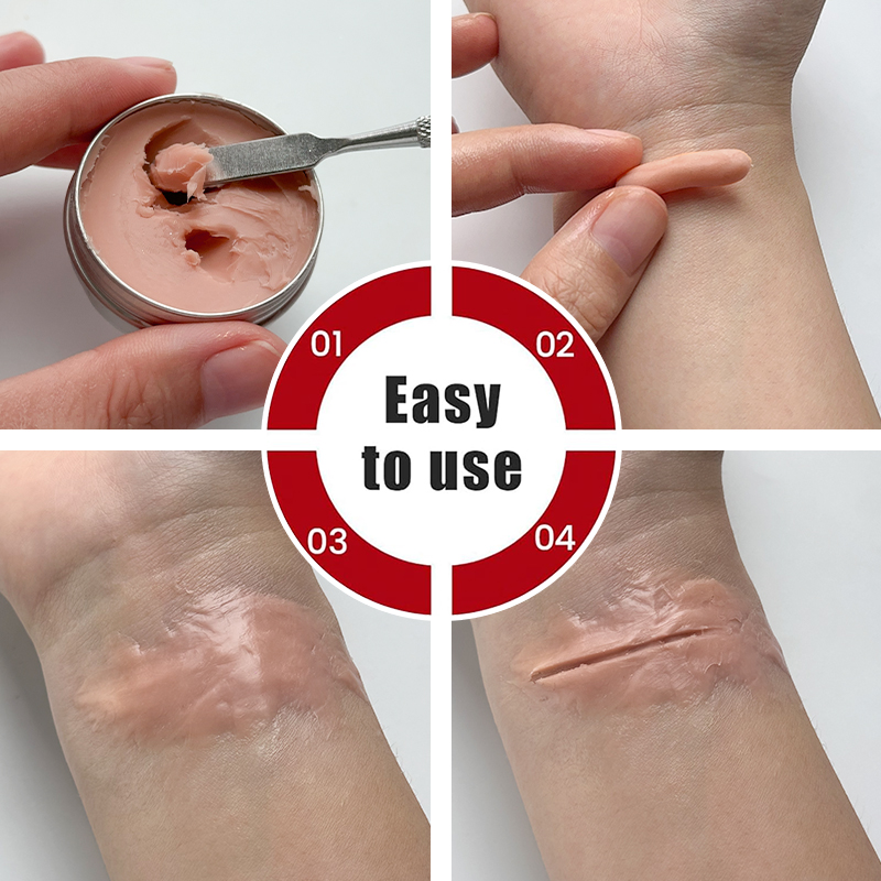 Body Paint Sfx - 15g Realistisches, abwaschbares Spezialeffekt-Make-up, Spezialeffekt-Make-up, Hautwachs-Requisiten,