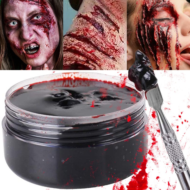 Cosplay Prop Kit - 1/3 stücke Halloween Blut Gel Langlebig