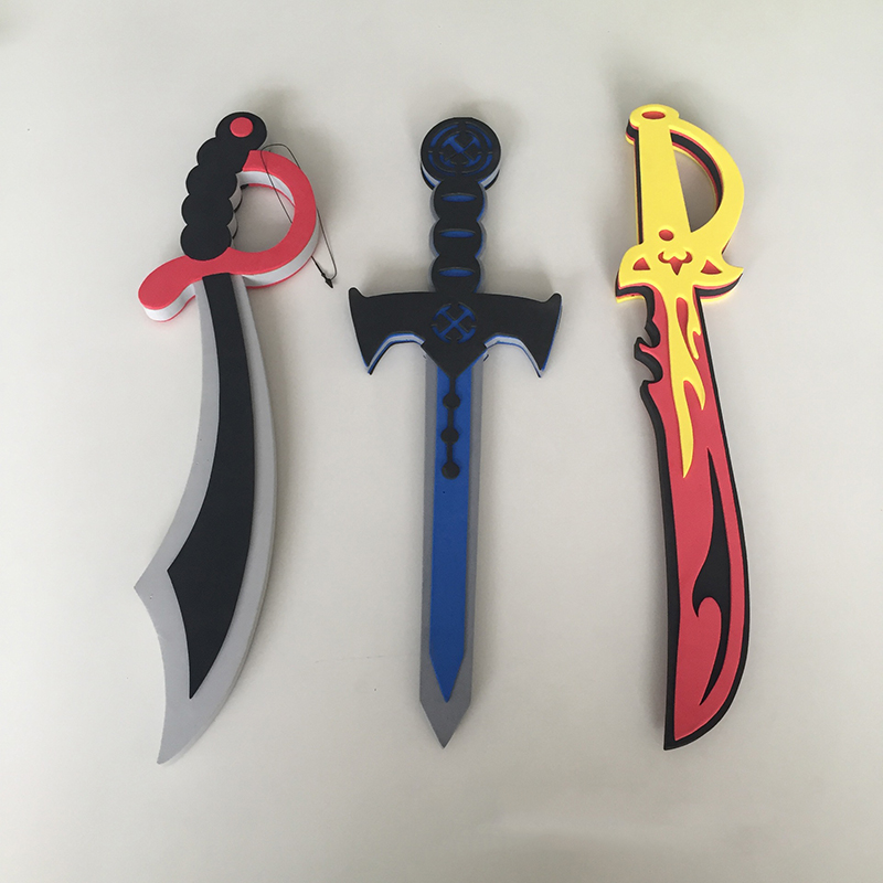 Cosplay Prop Foam - Piraten-EVA-Schwert Anime Cosplay Requisiten Umweltfreundliches Weiches