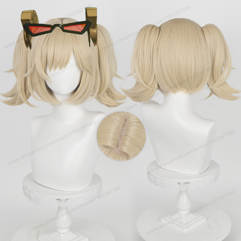 Burnice Cosplay Prop - ZZZ Burnice Whita Cosplay Perücke 28