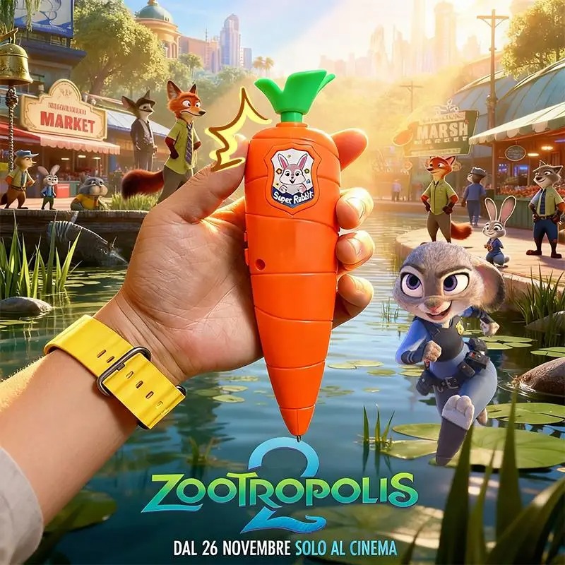 Cosplay Fire Prop - 1-10 Stück Zootopia Karotten-Sprachaufzeichnungsstift Cartoon-Kugelschreiber für