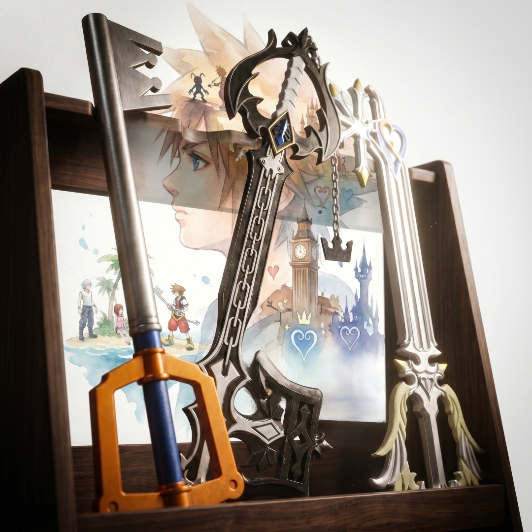 Cosplay Prop Foam - 33,8 Zoll Kingdom Hearts Sora Keyblade