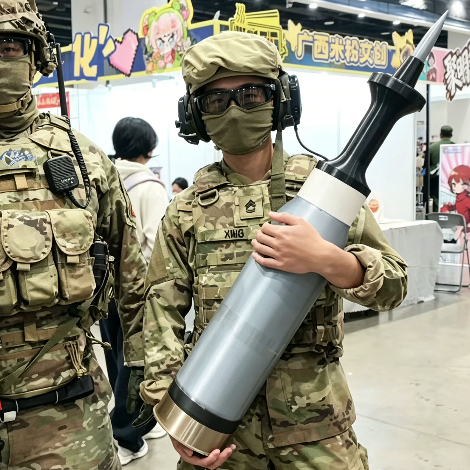 Cosplay Prop Display - 3D-Gedrucktes 120mm APFSDS Montagemodell für M1