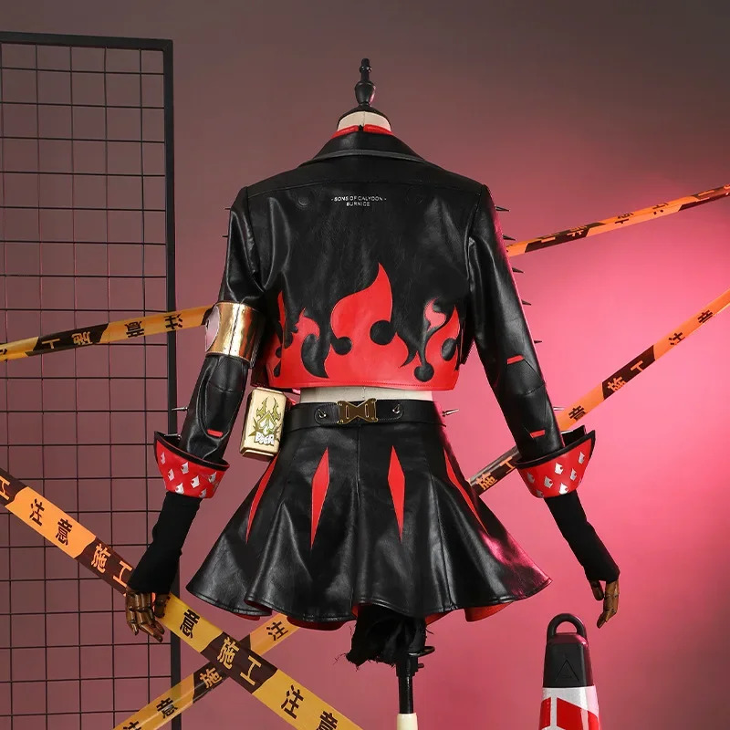 Burnice Cosplay Prop - 【Wetrose】 Burnice Weißes Cosplay-Kostüm ZZZ Zenless