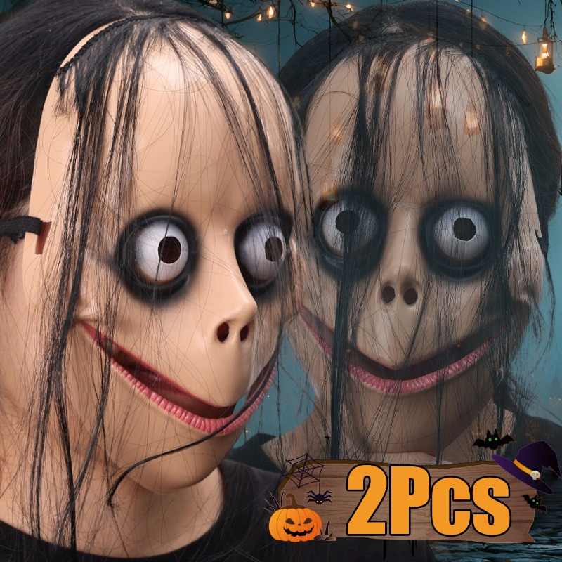 Briar Cosplay Prop - Gruselige Halloween-Maske mit bösem Clown, volles
