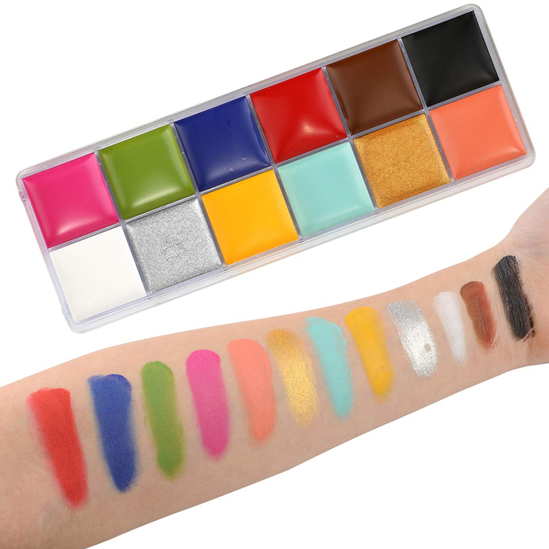 SFX Make-up-Set, 12-farbig, Ge – Body Paint Sfx Bewertung und Preis