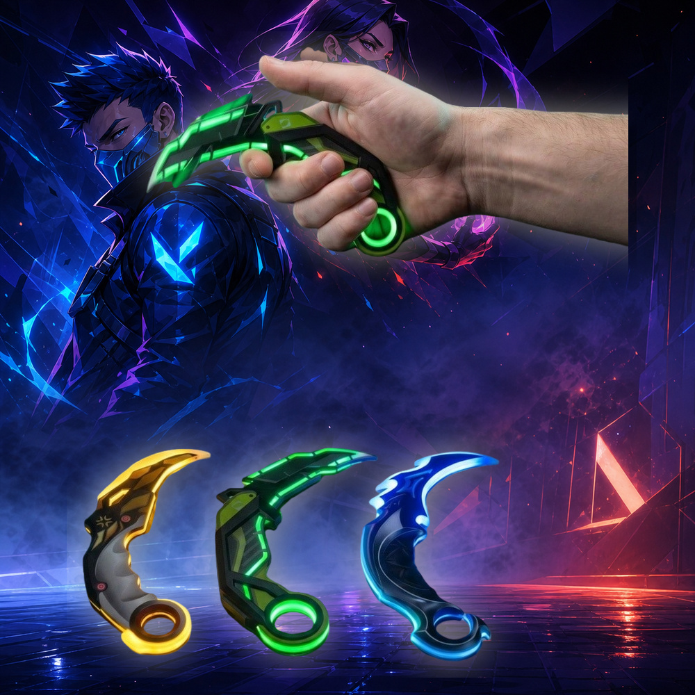 10 Zoll 25 cm Karambit-Messer  – Cosplay Prop Display Bewertung und Preis