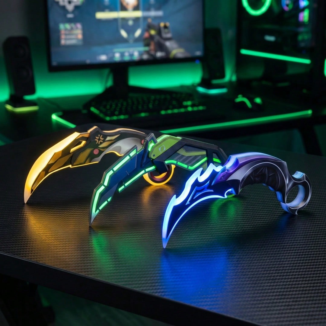 10 Zoll 25 cm Karambit-Messer  – Cosplay Prop Display Bewertung und Preis