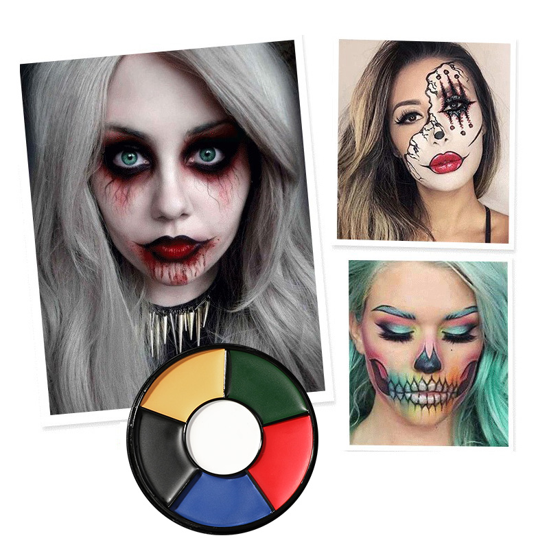 6-Farben-Öl-Gesichtsbemalungsp – Body Paint Sfx Bewertung und Preis