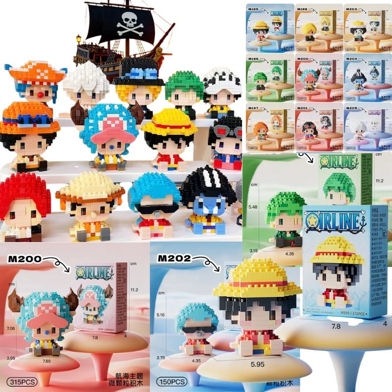 Anime-Bausteine One Piece Luff – Cosplay Prop Building Bewertung und Preis