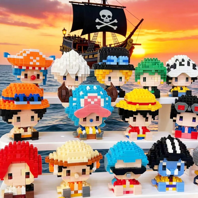 Anime-Bausteine One Piece Luff – Cosplay Prop Building Bewertung und Preis