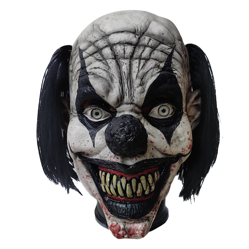 Gruseliges Lächeln Clown Maske – Briar Cosplay Prop Bewertung und Preis