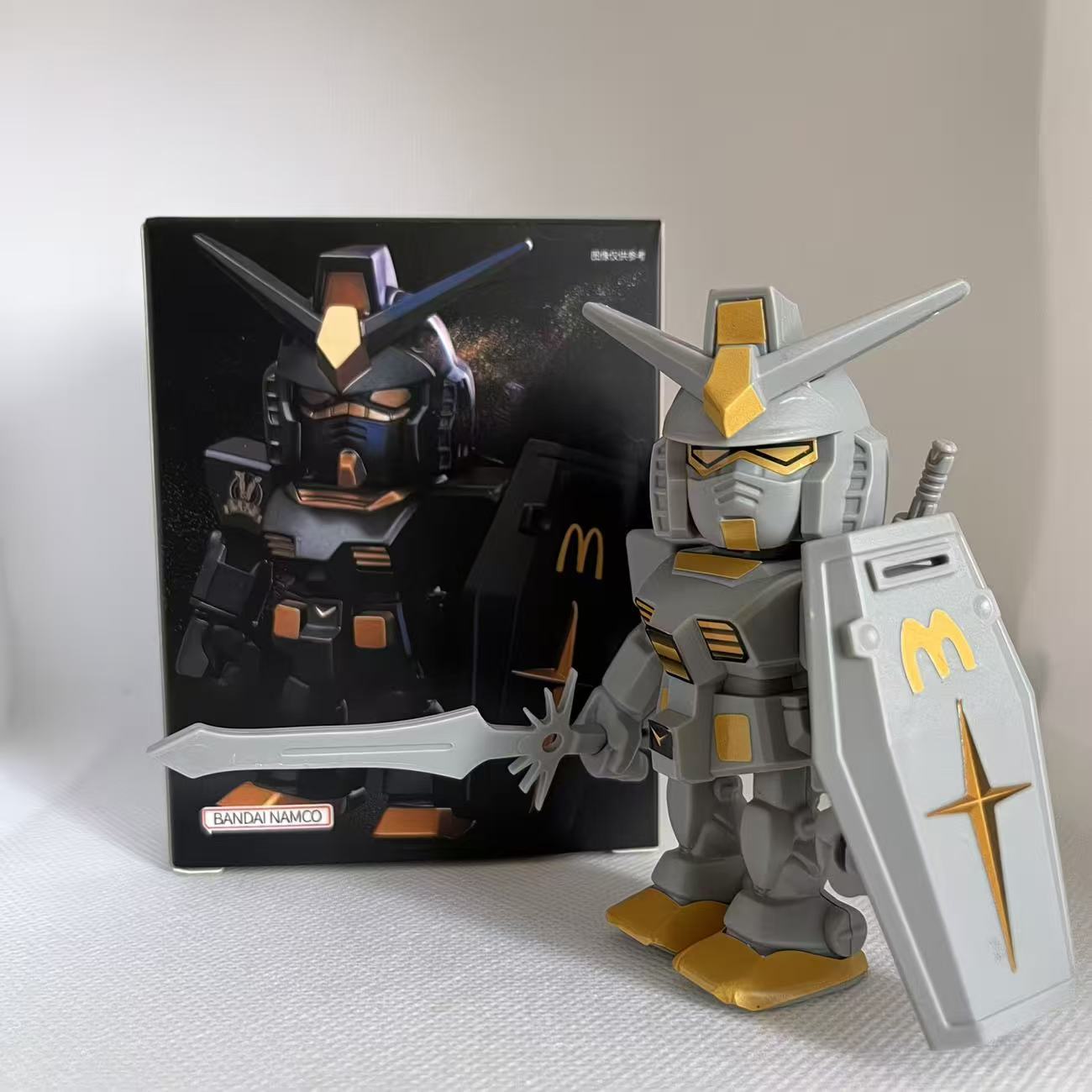 McDonald's Gundam Figur QMSV R – Bandai Gundam Hg Bewertung und Preis