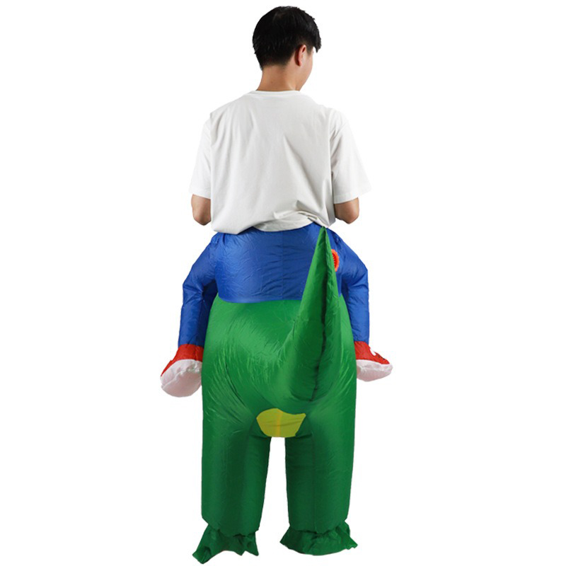 Aufblasbares Dinosaurier-Reitk – Cosplay Prop Business Bewertung und Preis