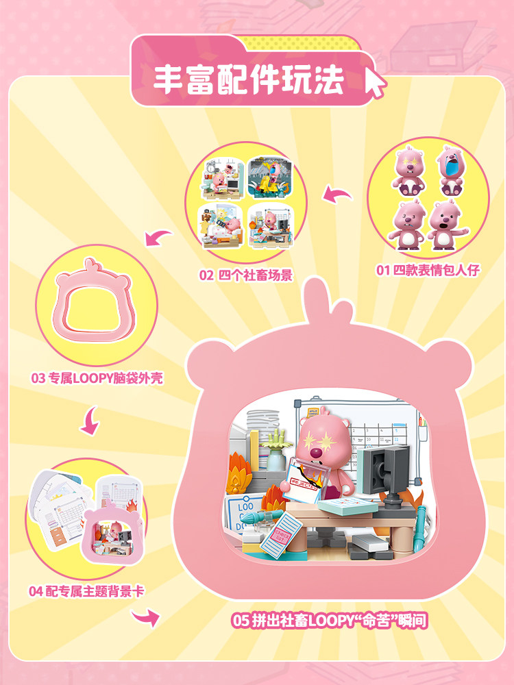 Keeppley 2026 Neuer Loopy ‌    – Cosplay Prop Building Bewertung und Preis