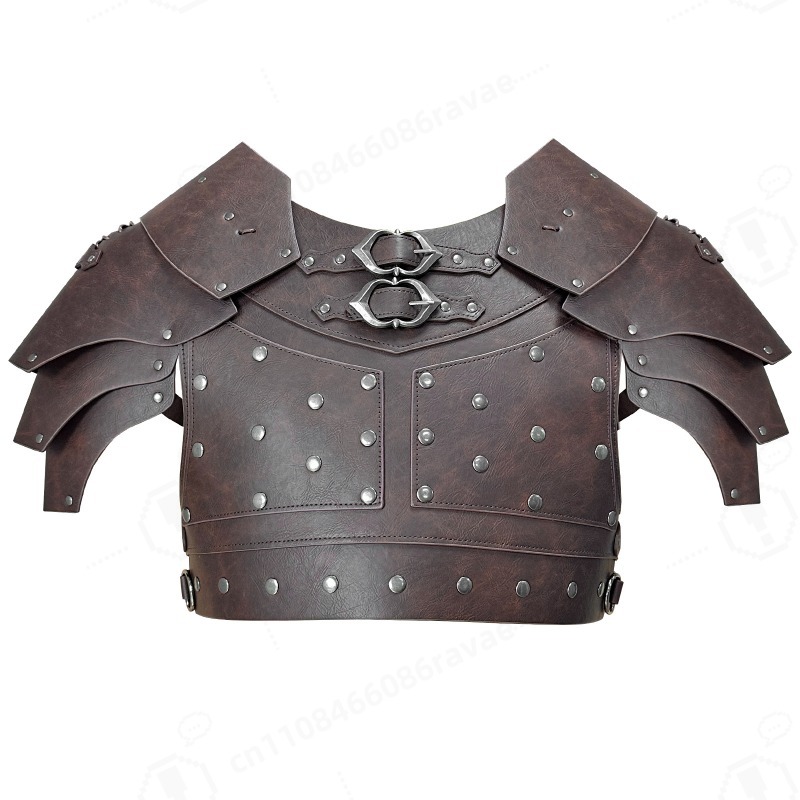Mittelalterliche Nieten-Schult – Cosplay Props Bewertung und Preis