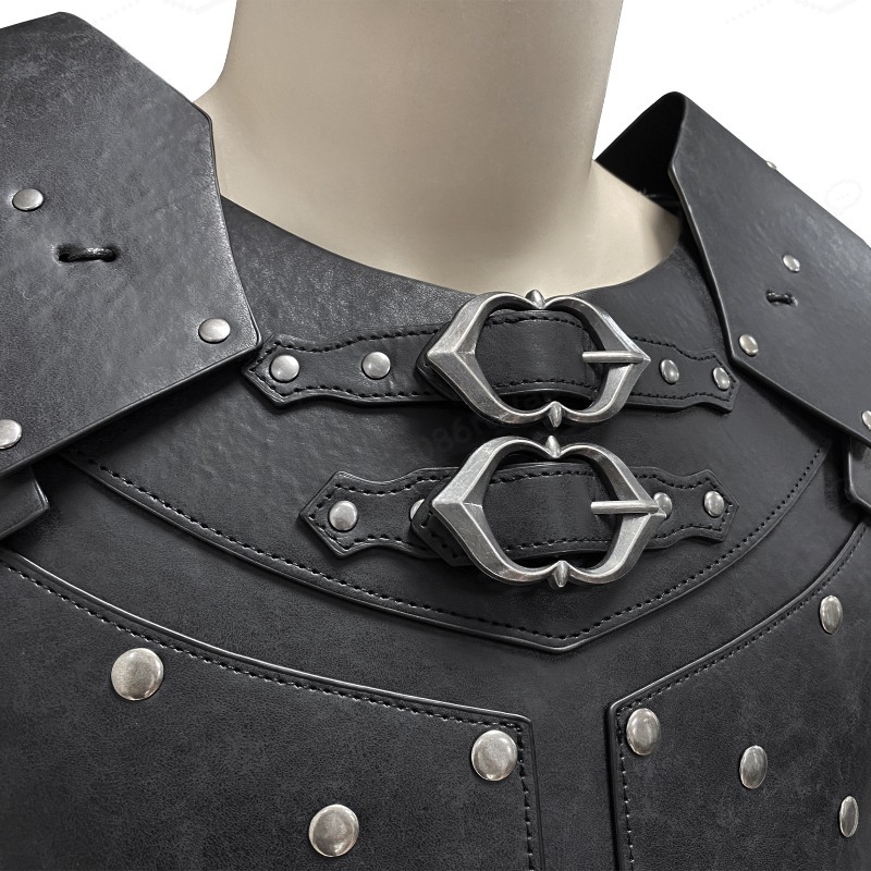 Mittelalterliche Nieten-Schult – Cosplay Props Bewertung und Preis