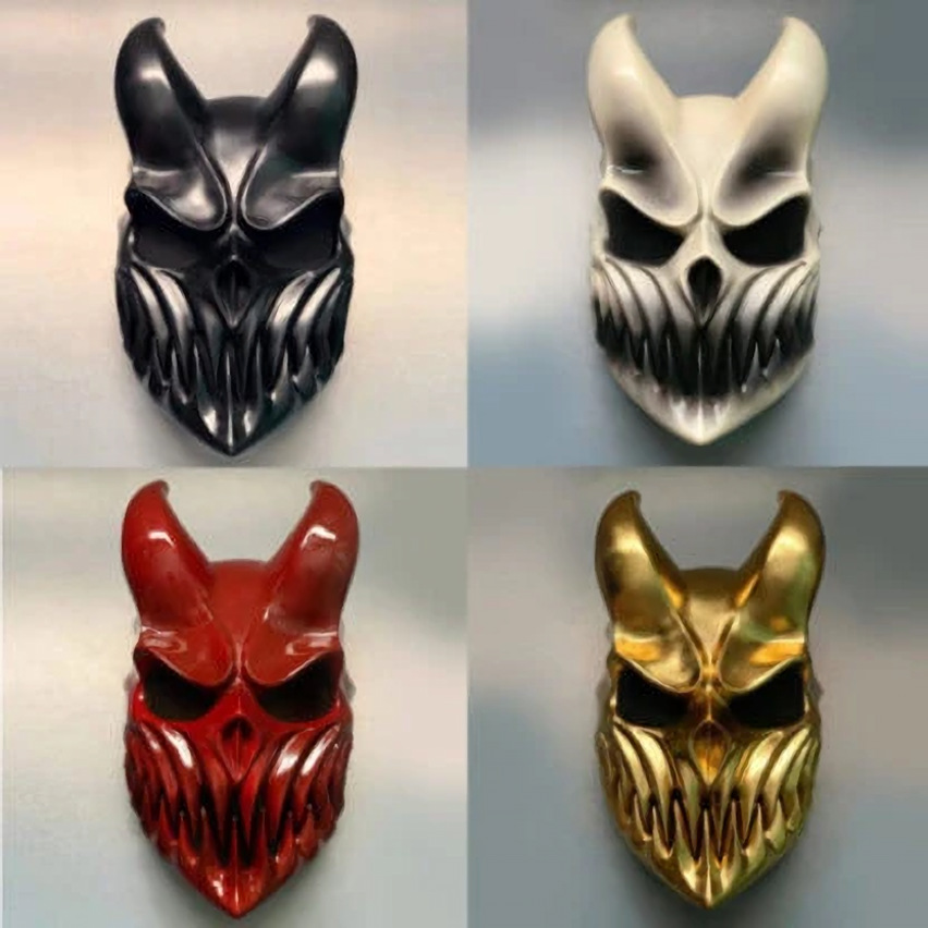 PVC-Maske mit beweglichem Mund – Cosplay Prop Foam Bewertung und Preis