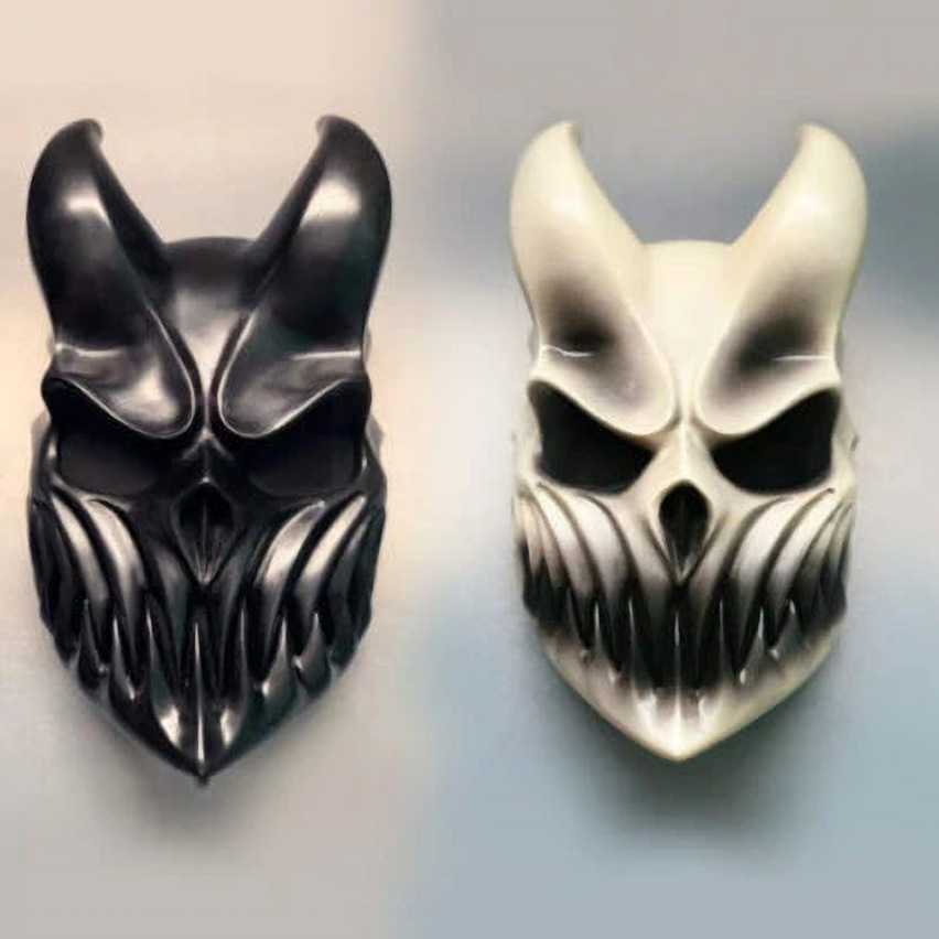 PVC-Maske mit beweglichem Mund – Cosplay Prop Foam Bewertung und Preis