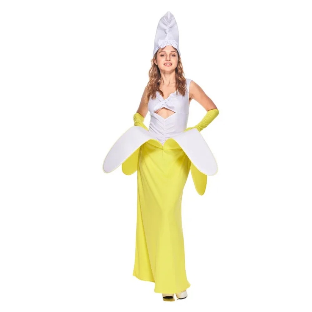Bananen-Kostüm für Erwachsene, – Cosplay Prop Business Bewertung und Preis