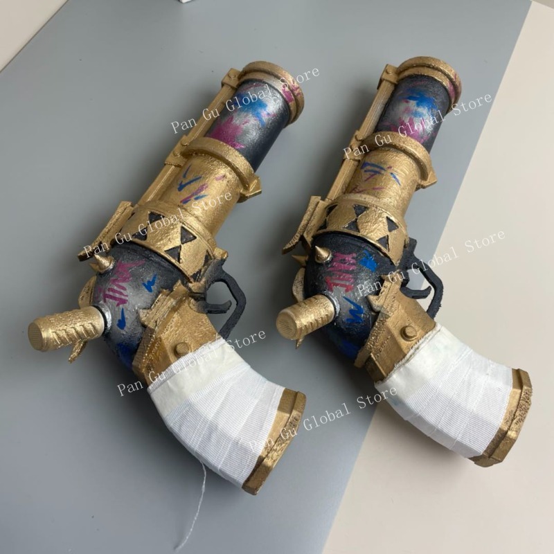 28 cm/11,02 in Jinx Pistole An – Cosplay Prop Display Bewertung und Preis