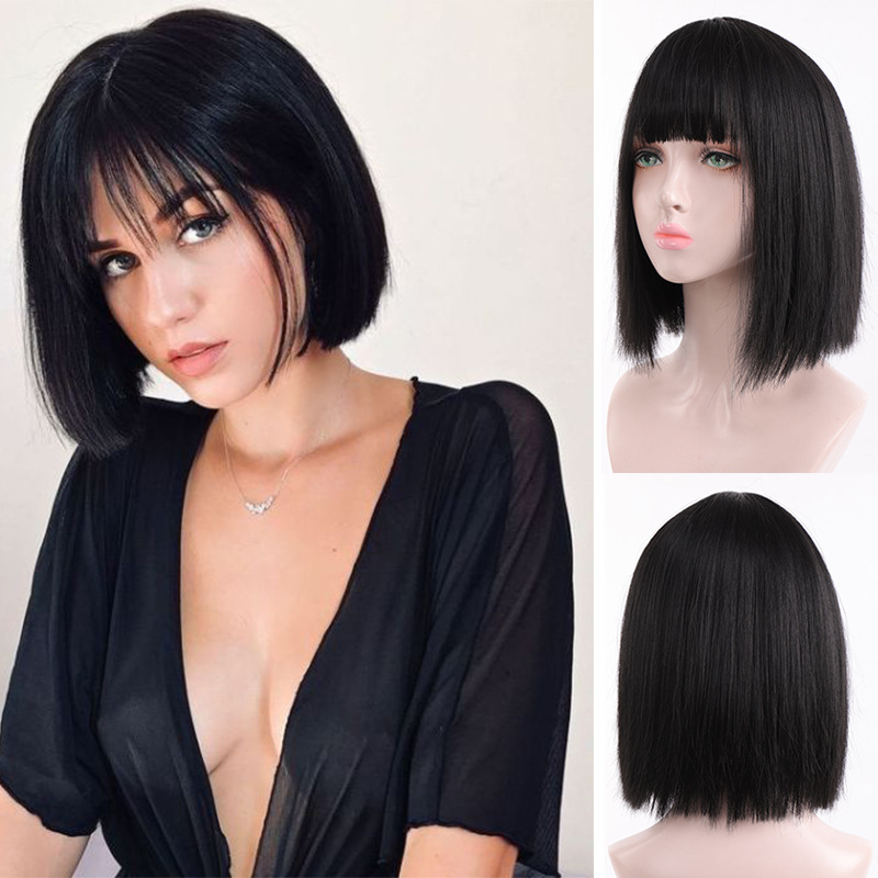 Gerade Damenperücke mit Air-Ba – Wig Fiber Net Bewertung und Preis