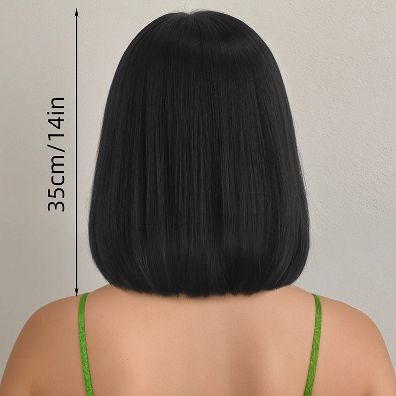 Modische Damen-Kurzhaarperücke – Wig Fiber Net Bewertung und Preis