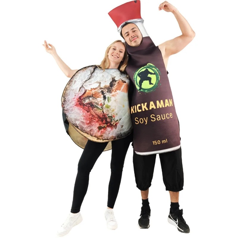 2-teiliges Set Sushi Sojasoße  – Cosplay Prop Business Bewertung und Preis