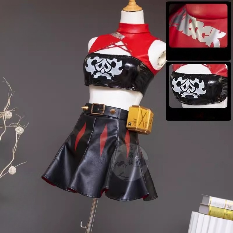 2026 Halloween Anime Party Out – Burnice Cosplay Prop Bewertung und Preis