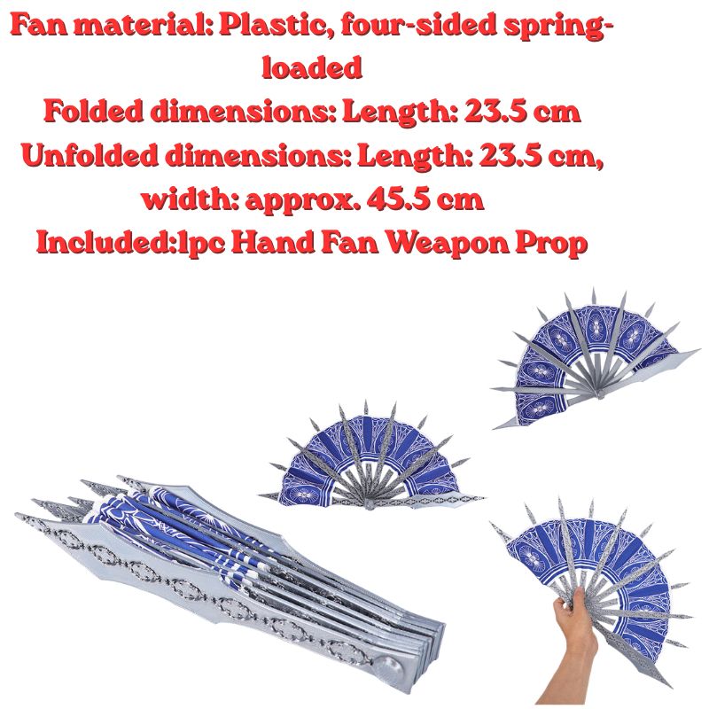 Anime Kitana Cosplay MK Blauer – Cosplay Prop Blueprints Bewertung und Preis